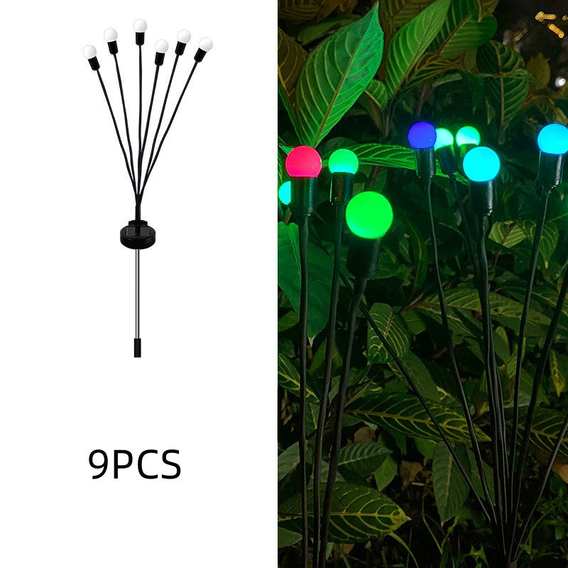 Solar-Glühwürmchen-Lichter für den Garten