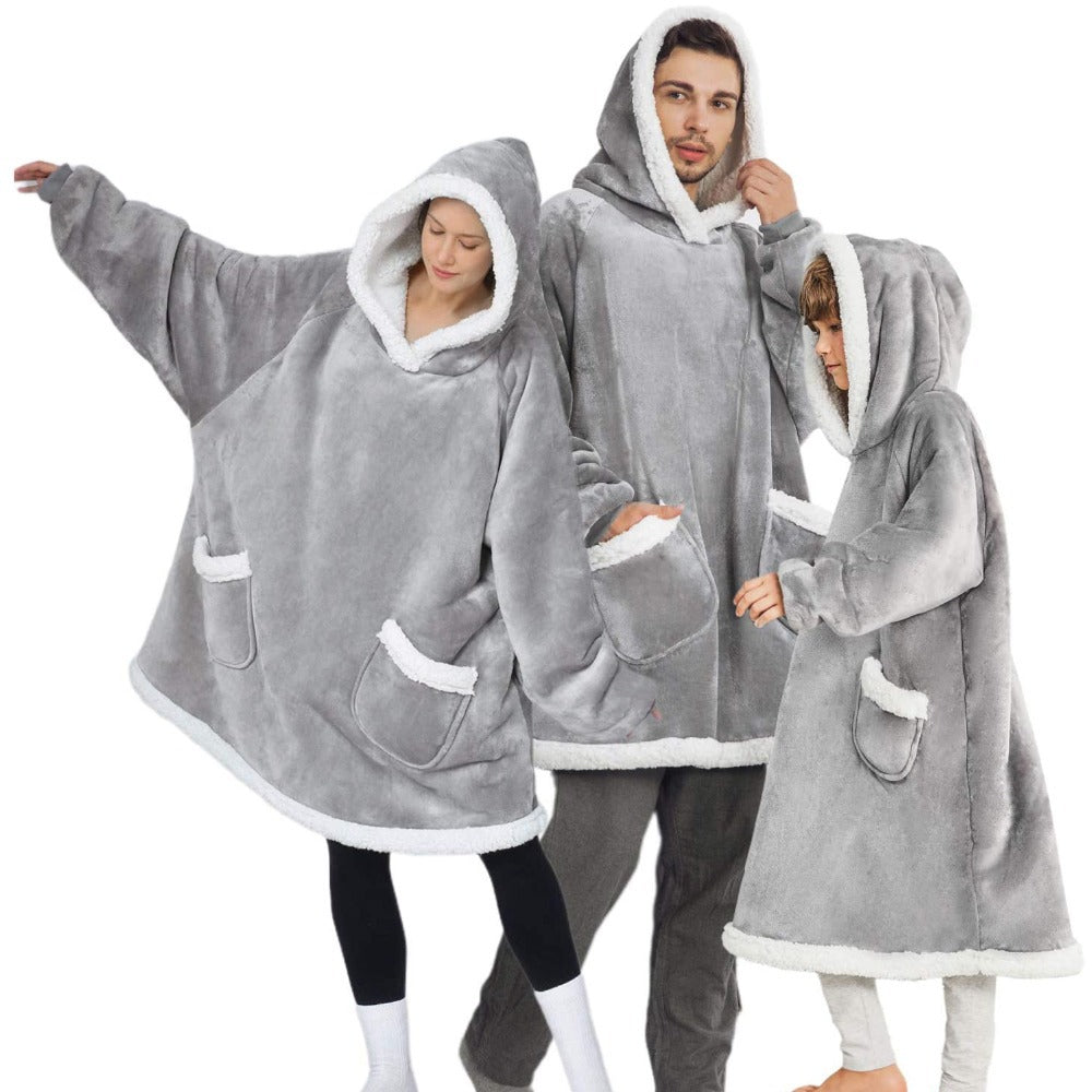 CosyWrap - Der Ultimative Winter-Hoodie mit Deckenfunktion