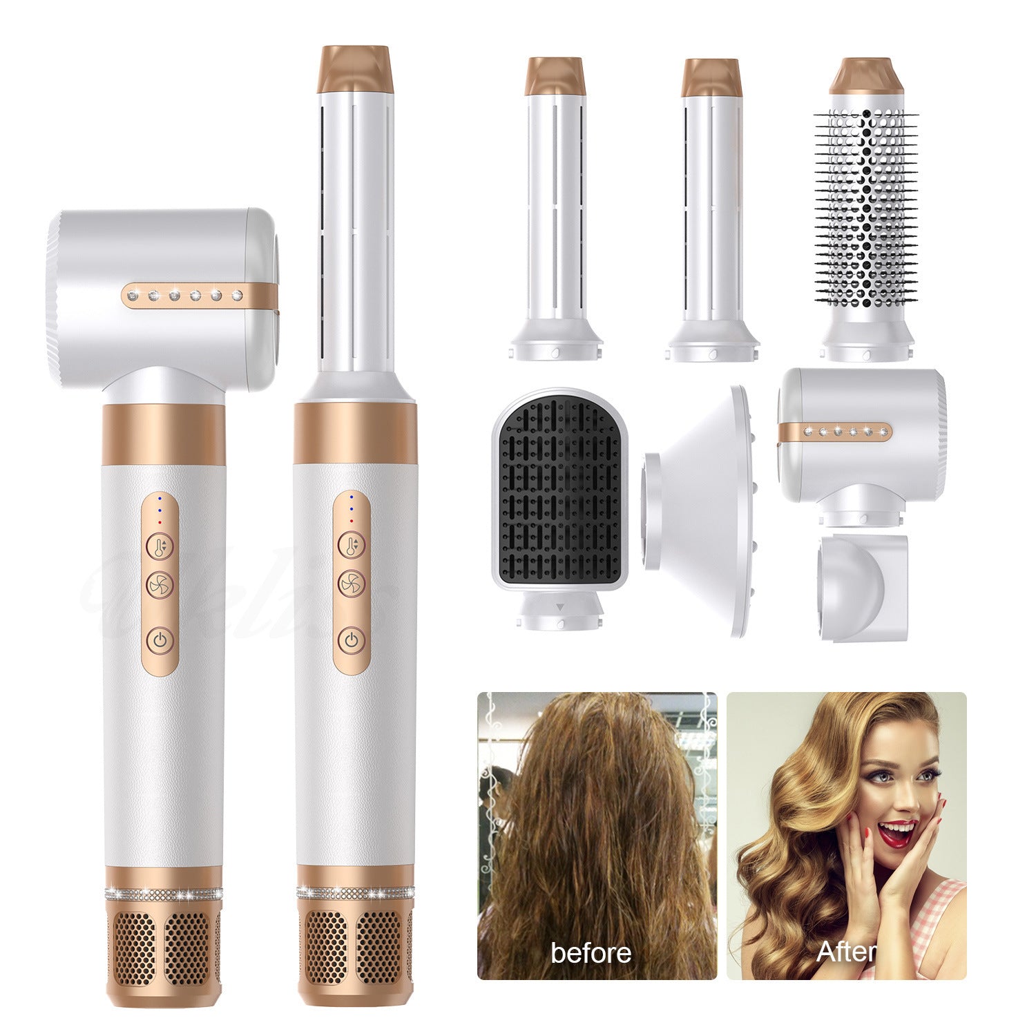 7-in-1 Multifunktionaler Hairstyler Alleskönner