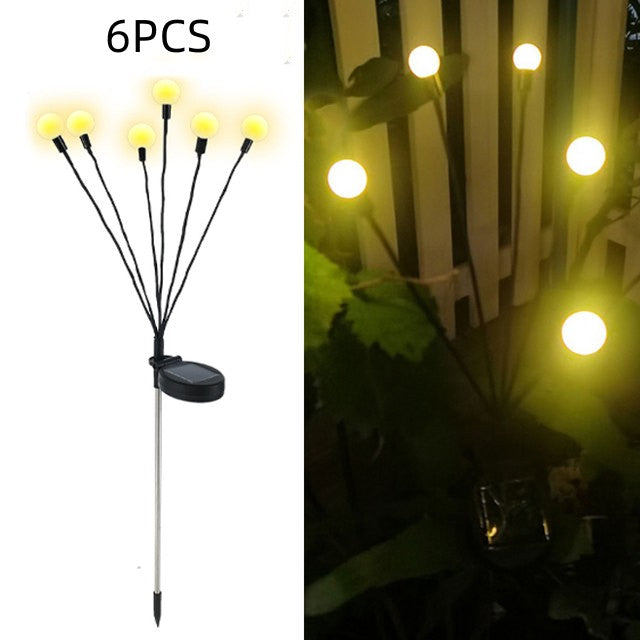 Solar-Glühwürmchen-Lichter für den Garten